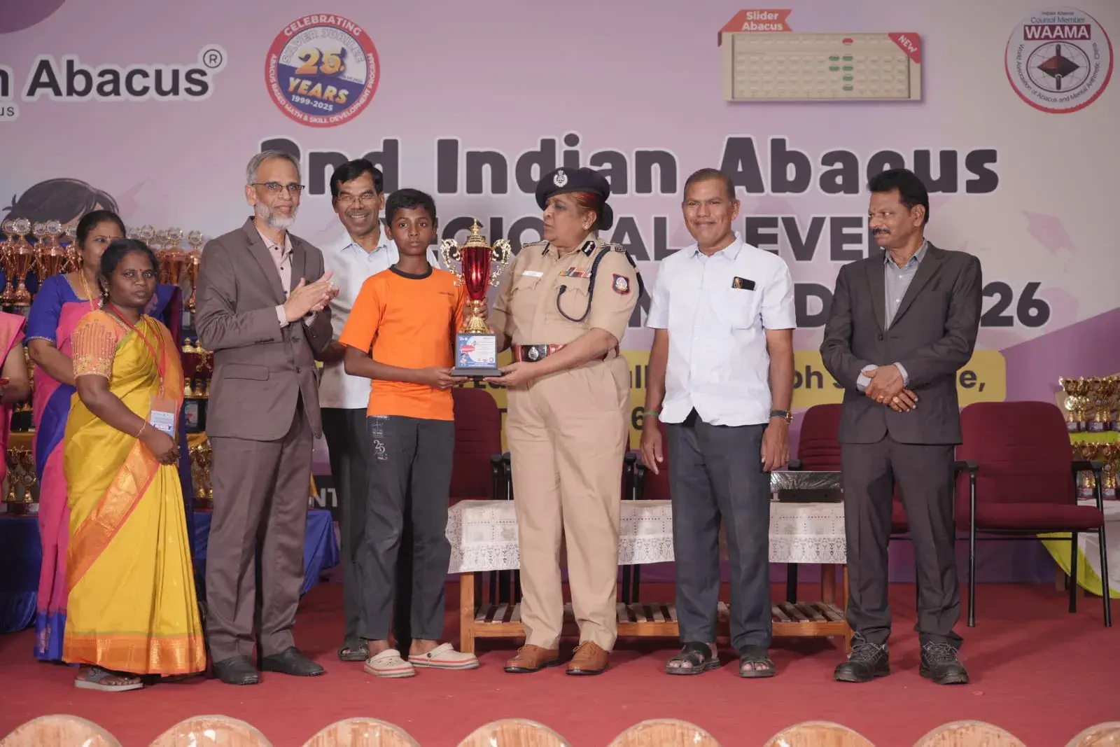 Mental math prodigies showcase